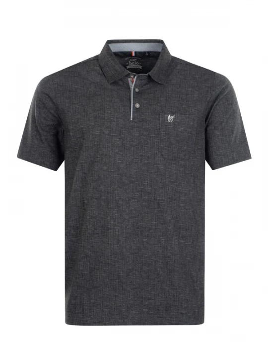 Foto van product HAJO Shirt 'Stay Fresh' zwart gemêleerd