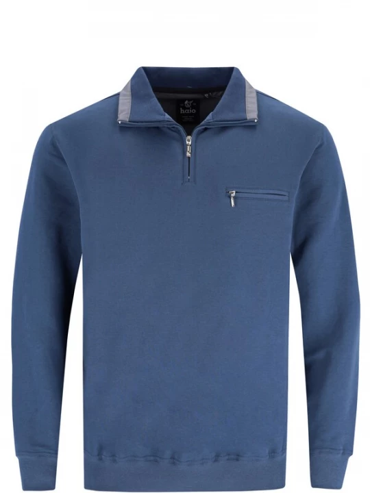 Foto van product HAJO Trui 'Stay Fresh' blauw gemêleerd