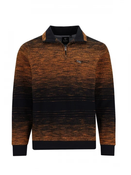 Foto van product HAJO Trui 'Stay Fresh' oker / zwart
