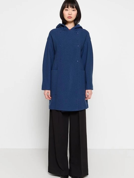 Foto van product Halflange jas Aspesi donkerblauw