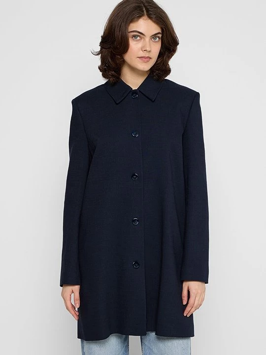 Foto van product Halflange jas CLAUDIE PIERLOT donkerblauw