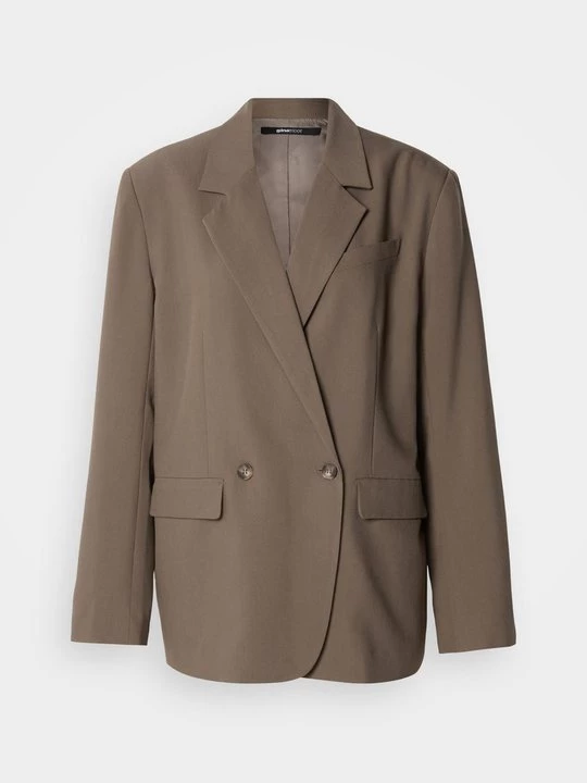 Foto van product Halflange jas Gina Tricot donkerbruin