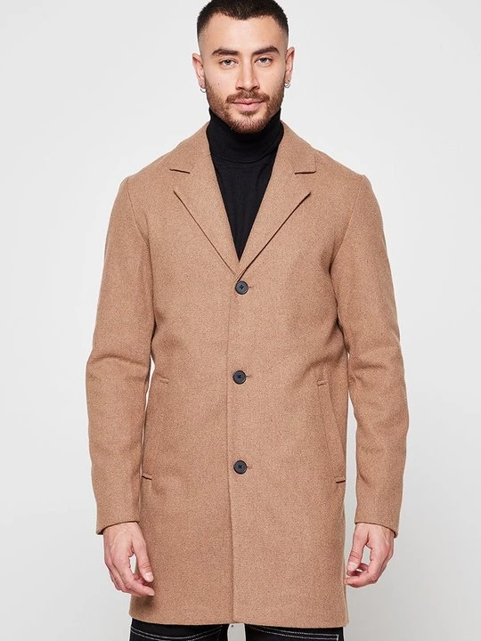Foto van product Halflange jas Jack&Jones kaki