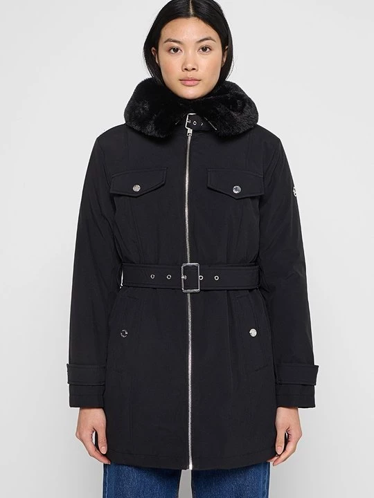 Foto van product Halflange jas Michael Kors zwart