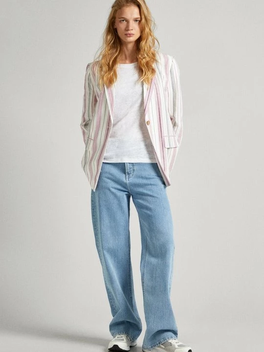 Foto van product Halflange jas Pepe Jeans wit