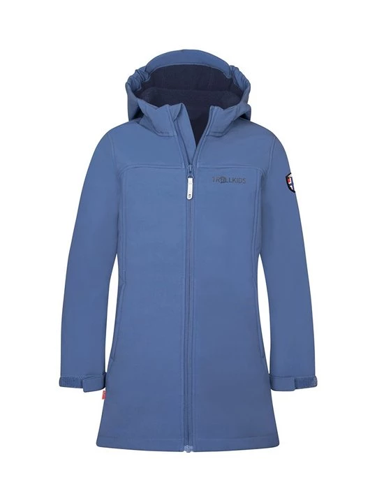 Foto van product Halflange jas Trollkids blauw