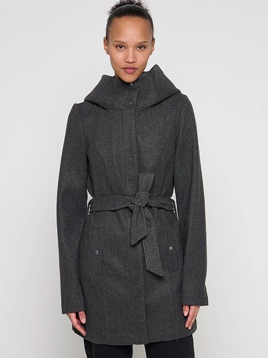 Foto van product Halflange jas Vero Moda donkergrijs