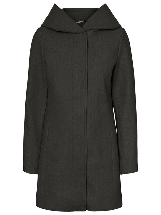 Foto van product Halflange jas Vero Moda donkergroen