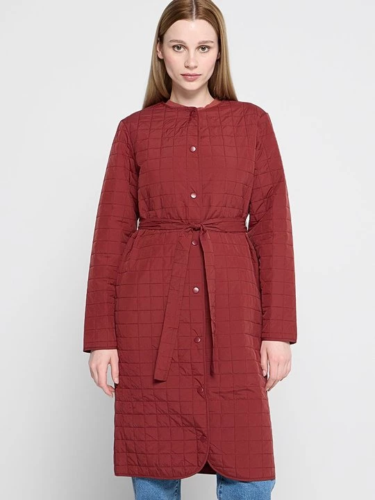 Foto van product Halflange jas Vero Moda donkerrood