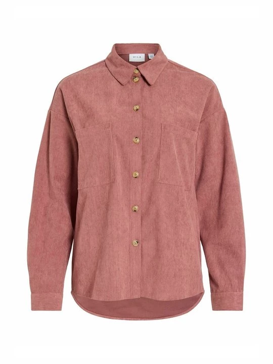 Foto van product Halflange jas Vila roze