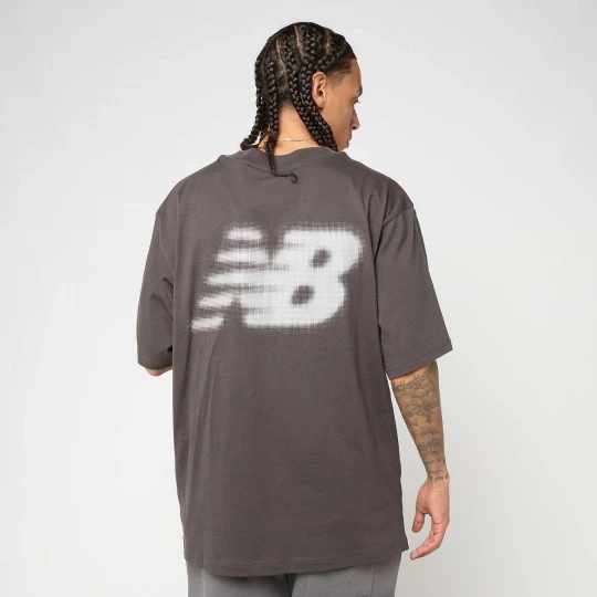 Foto van product Halftone Blur T-Shirt New Balance grijs