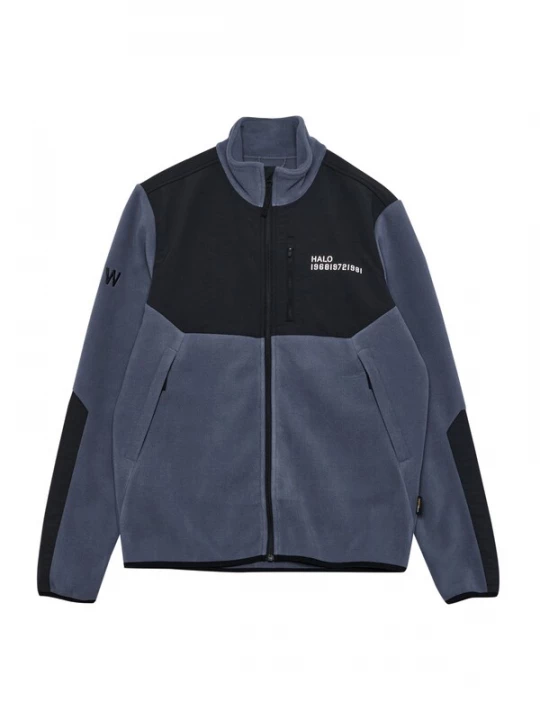 Foto van product HALO Fleece jas grijs / zwart