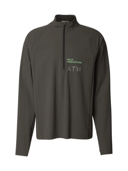 Foto van product HALO Shirt 'Air' lichtgrijs / groen / zwart