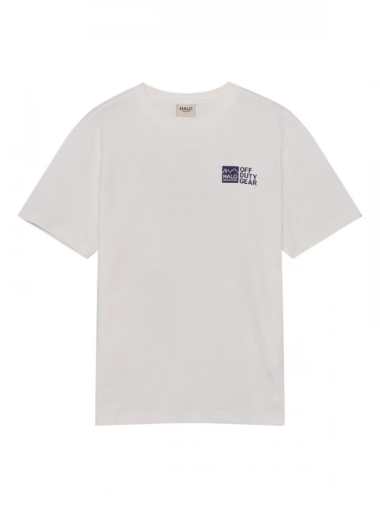 Foto van product HALO Shirt blauw / geel / offwhite