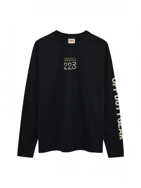 Foto van product HALO Shirt bruin / zwart / wit