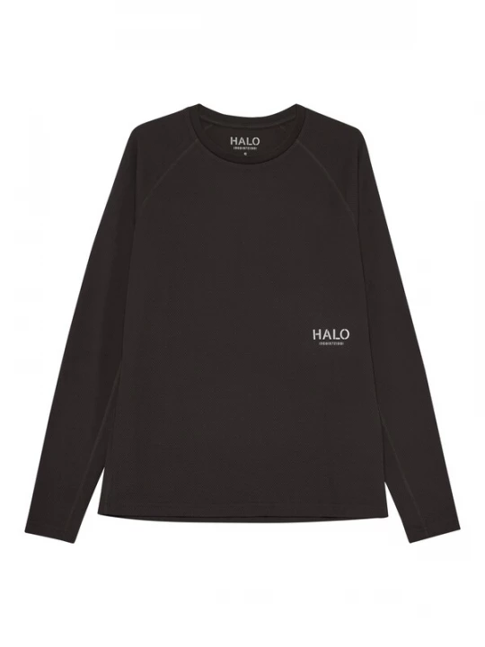 Foto van product HALO Shirt donkerbruin / wit