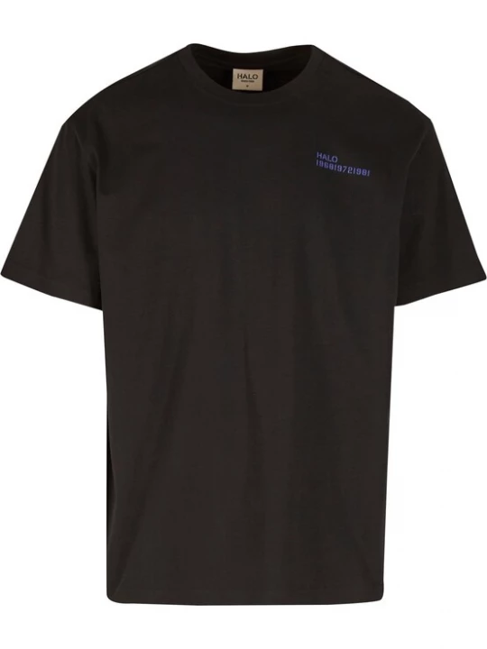 Foto van product HALO Shirt 'Patch Graphic' lila / zwart