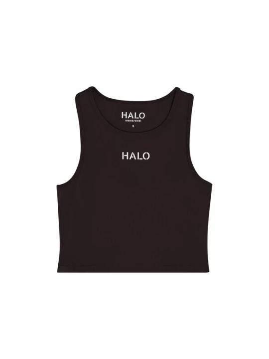 Foto van product HALO Sporttop chocoladebruin / wit