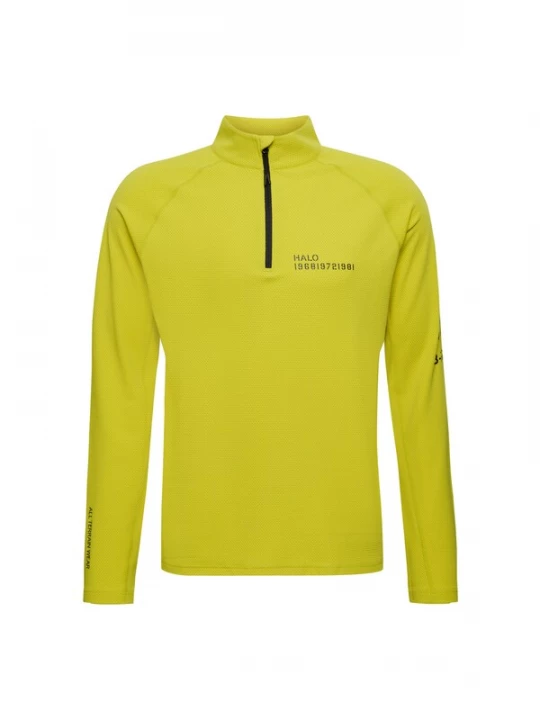 Foto van product HALO Sweatshirt citroengeel / zwart