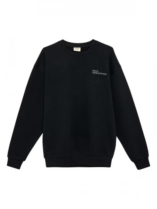 Foto van product HALO Sweatshirt 'Essential' zwart / wit