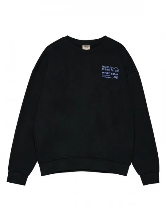 Foto van product HALO Sweatshirt lila / zwart