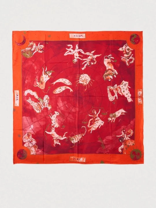 Foto van product Halsdoek Diane Von Furstenberg rood