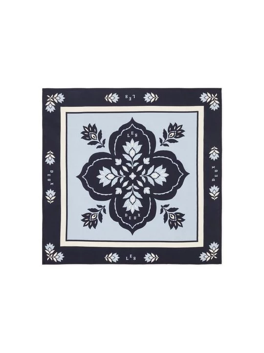 Foto van product Halsdoek Les Deux lichtblauw