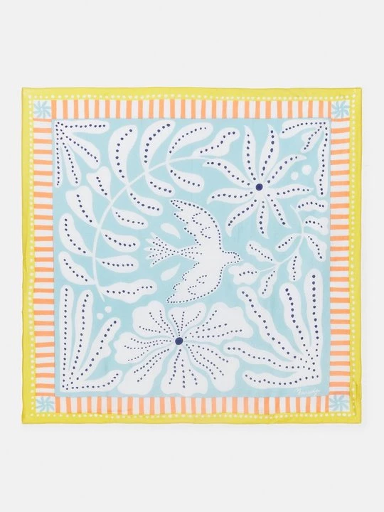 Foto van product Halsdoek Maradji blauw