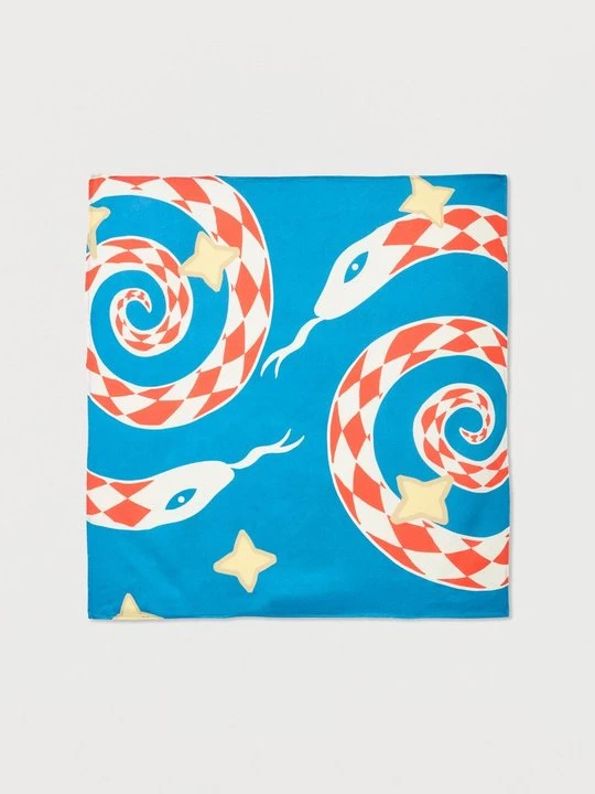 Foto van product Halsdoek Never Fully Dressed blauw
