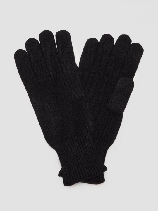 Foto van product Handschoenen met gebreid patroon s.Oliver zwart