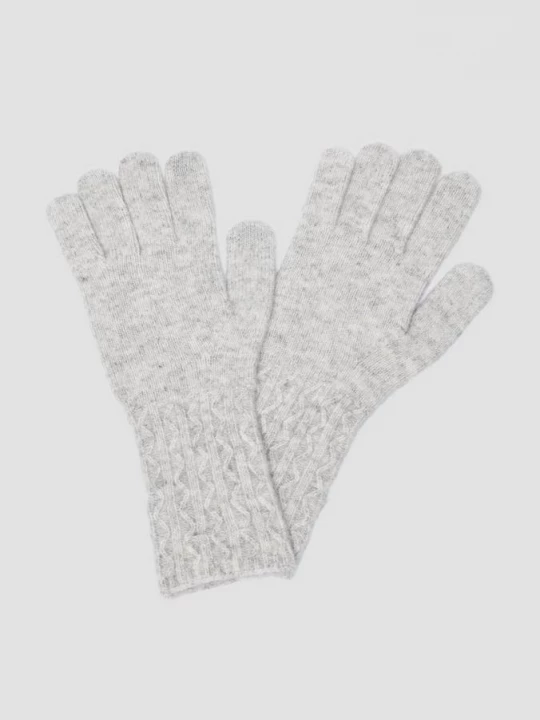 Foto van product Handschoenen van zacht gebreide knitwear s.Oliver grijs