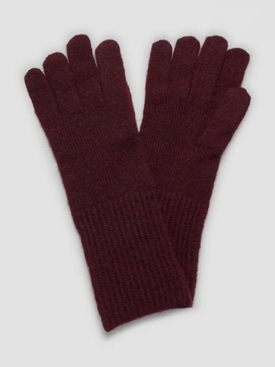 Foto van product Handschoenen van zacht gebreide knitwear s.Oliver rood