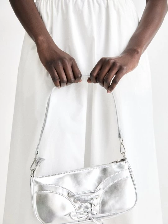 Foto van product Handtas Even&Odd By Zalando zilverkleurig