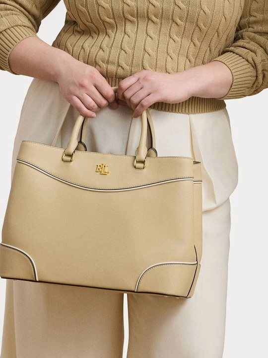 Foto van product Handtas Lauren Ralph Lauren zandkleur
