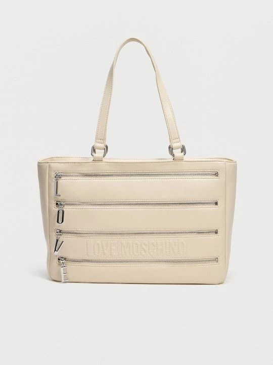 Foto van product Handtas LOVE MOSCHINO crème