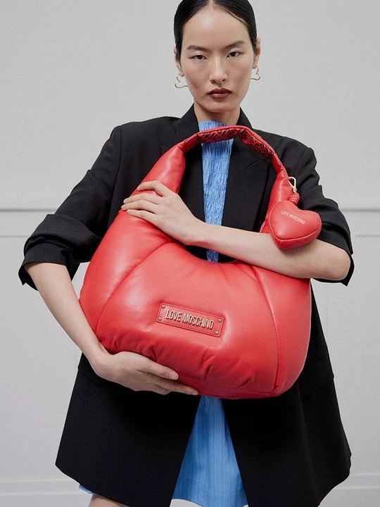 Foto van product Handtas LOVE MOSCHINO donkerroze