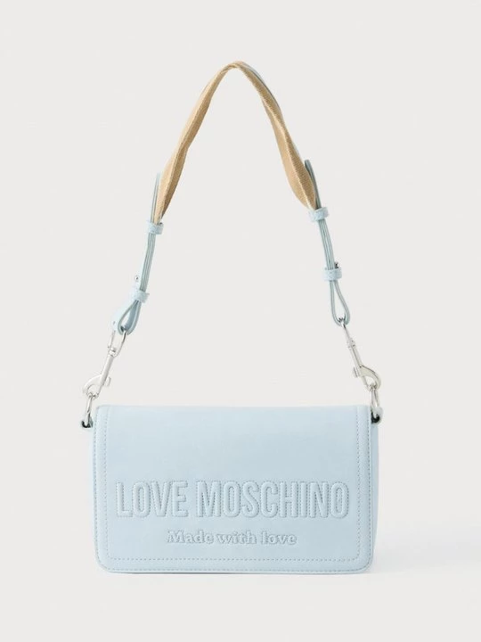Foto van product Handtas LOVE MOSCHINO lichtblauw