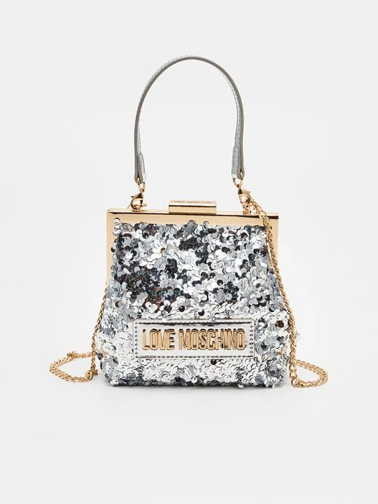 Foto van product Handtas LOVE MOSCHINO zilverkleurig