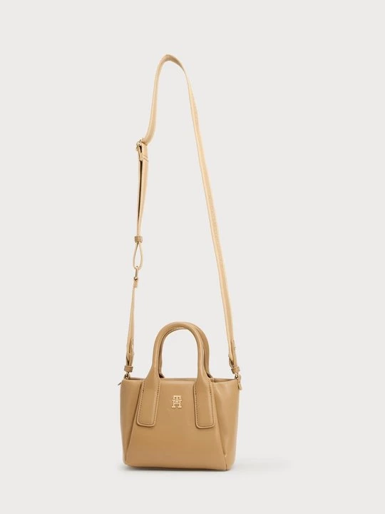 Foto van product Handtas Tommy Hilfiger lichtbruin