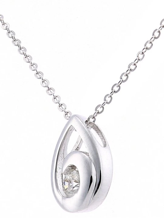 Foto van product Hanger Diamant Exquis zilverkleurig