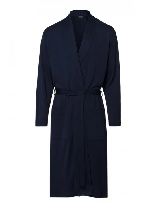 Foto van product Hanro Badjas kort ' Night & Day ' navy