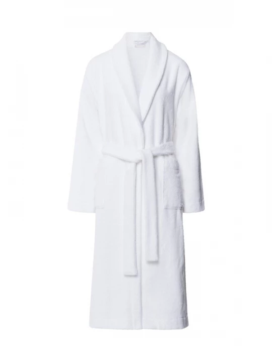 Foto van product Hanro Badjas kort ' Robe Selection ' wit