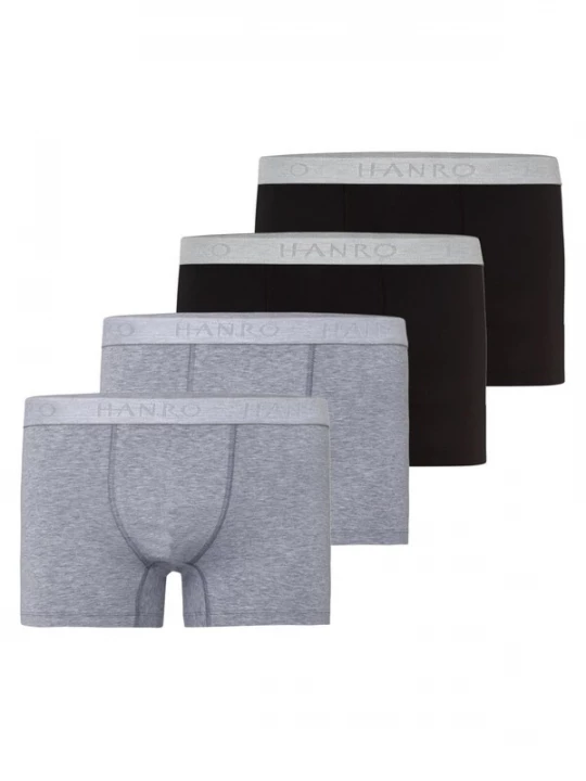 Foto van product Hanro Boxershorts 'Cotton Essentials' rookgrijs