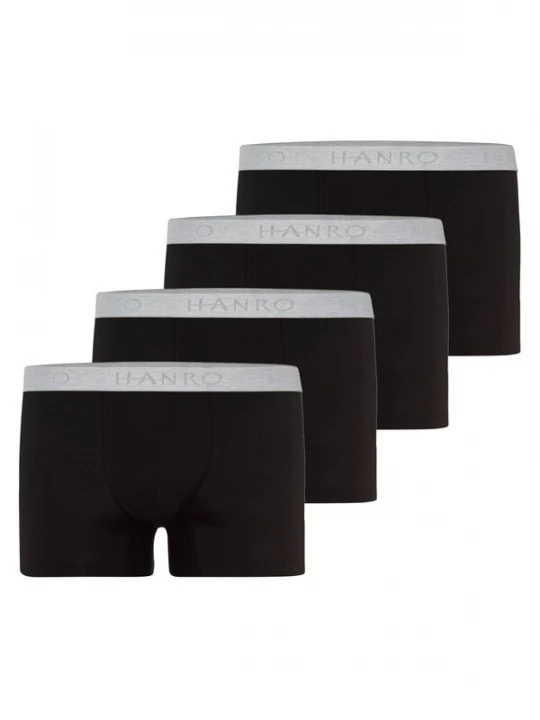 Foto van product Hanro Boxershorts 'Cotton Essentials' zwart