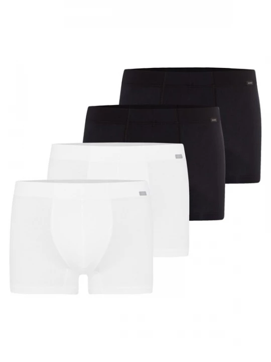 Foto van product Hanro Boxershorts 'Cotton Essentials' zwart gemêleerd