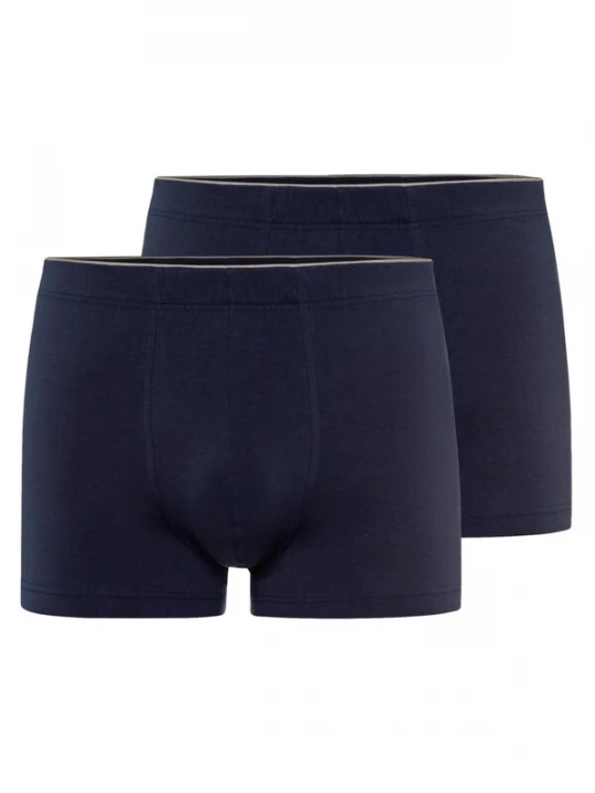 Foto van product Hanro Boxershorts 'Cotton Superior' donkerblauw
