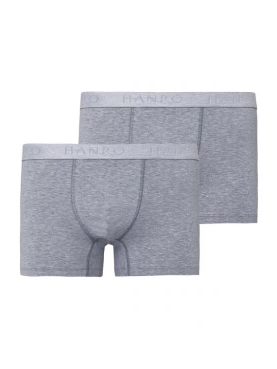 Foto van product Hanro Boxershorts 'Essentials' zilvergrijs / grijs gemêleerd