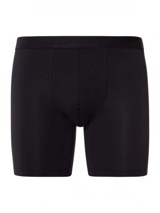 Foto van product Hanro Boxershorts ' Micro Touch Short Leg ' zwart