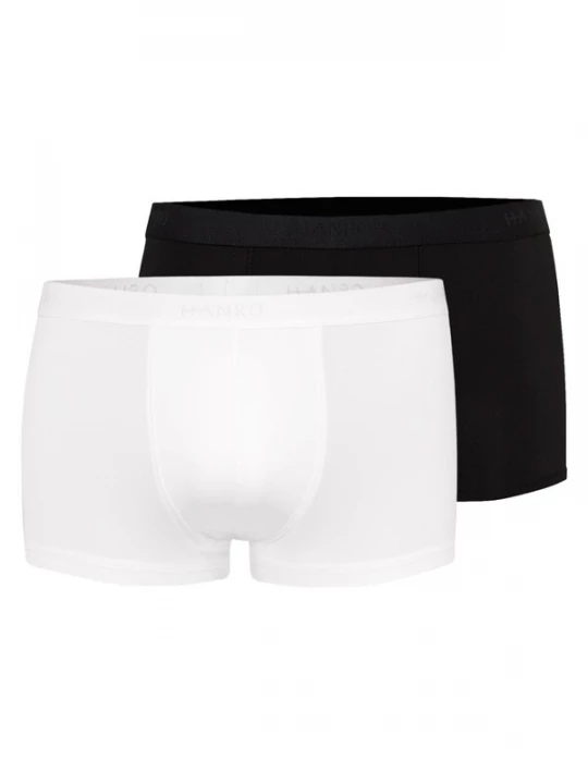 Foto van product Hanro Boxershorts 'Micro Touch' zwart gemêleerd