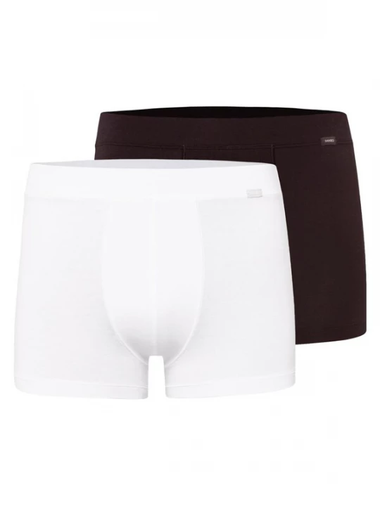 Foto van product Hanro Boxershorts 'Natural Function' zwart gemêleerd